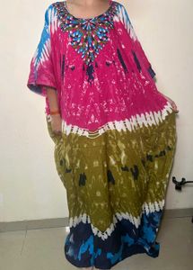 Colorful Kaftan Dress