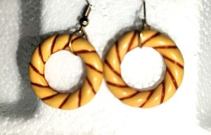 Unique Handmade Round Earrings
