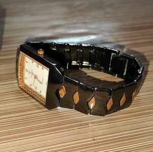 Black And Golden Watch 🖤