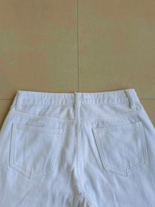 White Wide Leg Jeans