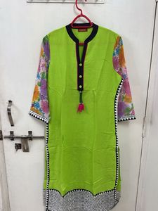 Designer Green Kurti