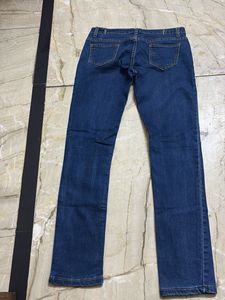 Dark Blue Denim Jeans