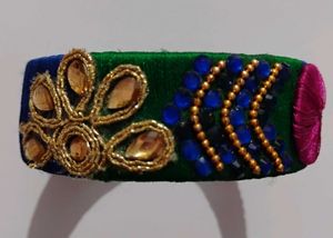 Silk Thread Bangle Set