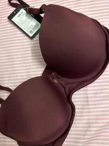 Burgundy Bra