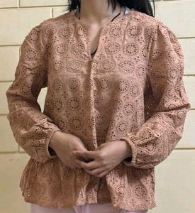 Old Money Eyelet Top