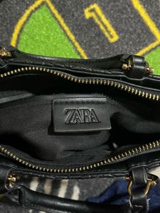 Zara Quilted Leather Satchel