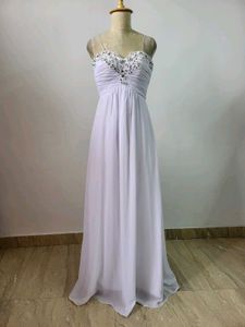 Embellished Chiffon Gown