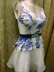 Floral Print Mini Dress
