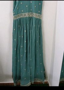 HEAVLY WORKED WEDDING GOWN WITH DUPATTA