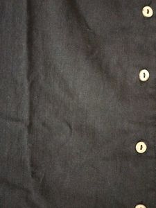 Black Denim Shirt Dress