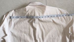 Men&#39;s Beige Formal Shirt