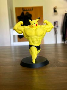 Muscular Pikachu Figure