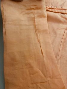 Peach Kurti Set