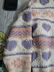 Heart Pattern Sweater