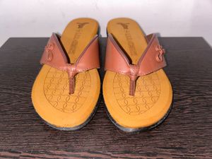 S.B.R. Health Ladies Brown Comfort Slippers