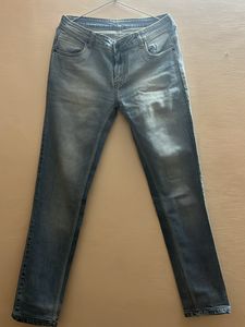 Light Blue Washed Stretchable Jeans