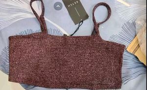 Shimmery Crop Top