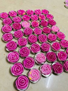 Rose tlight Candles For Diwali Pack Of 10