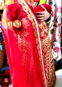 Beautiful Red Lehnga.
