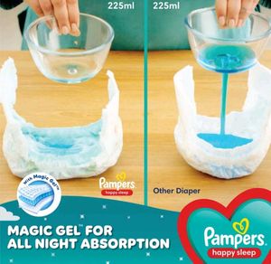Pampers Happy Skin Pants With 3 Diapers Free