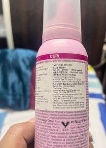 Taft Curl Mousse Curly hair