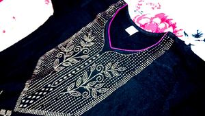 Elegant Black Kurti
