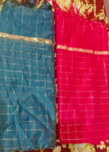 Dupattas -Grey &amp; Pink