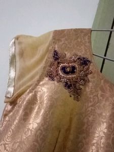 Ethnic Long Frock With Chunni