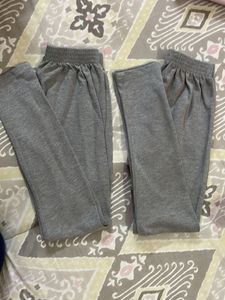 Grey Uniform Leggings Set Of 2