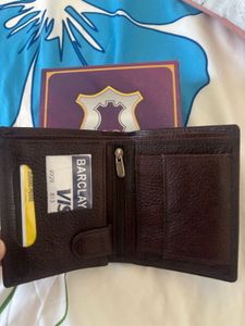 NEW unused Genuine Leather Wallet