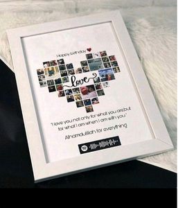 Customised Spotify Musical Photo Frame