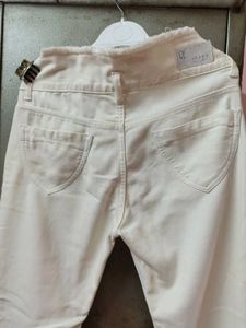 white womens funky jeans