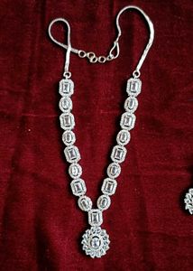 AD Necklace Set (American Diamond)
