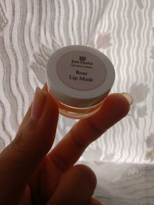Just Herbs Rose Lip Mask.