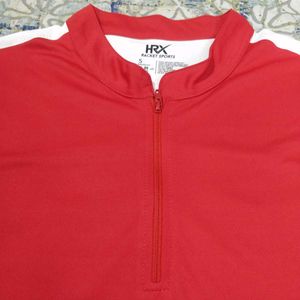 Red-White Sports Tshirt HRX