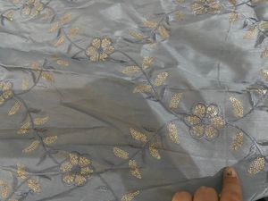 Offer .. Offer.  Beautiful Gown With Heavy Jarkan Dupatta .. Only One Time Wear