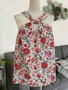 Floral Halter Top