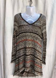 Coastal Chic Knit Mini Dress