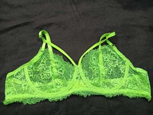 🖤Lace Bra - Neon Green
