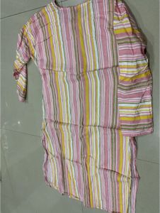 Striped Cotton Kurta