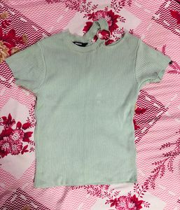 Cute Mint Green Top