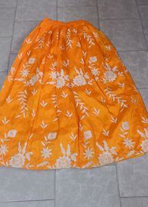 Girls, Owmen Super Yellow Colour 💛 Long Skirt