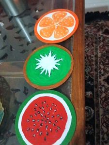 Hand Made Coster 3 Piece
