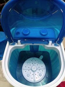 Portable mini washing machine with dryer bucket