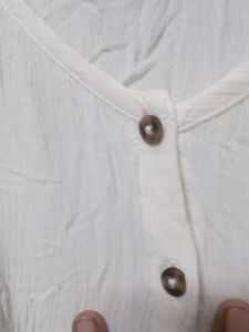 H&amp;M Crop Top With Front Knot