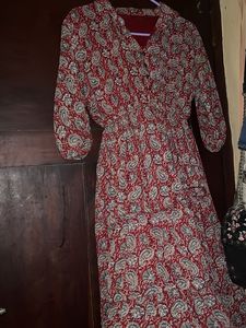 Acasual printed short dress