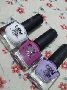 Pastel Purple Nail Polish[pack of 3]