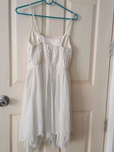 White Floral Dress