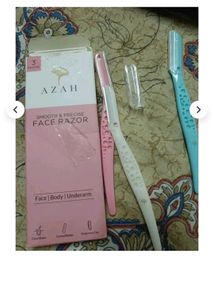 Face Hair Removal Razor Women 2 Pieces
