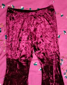 Velvet Flare Pant
